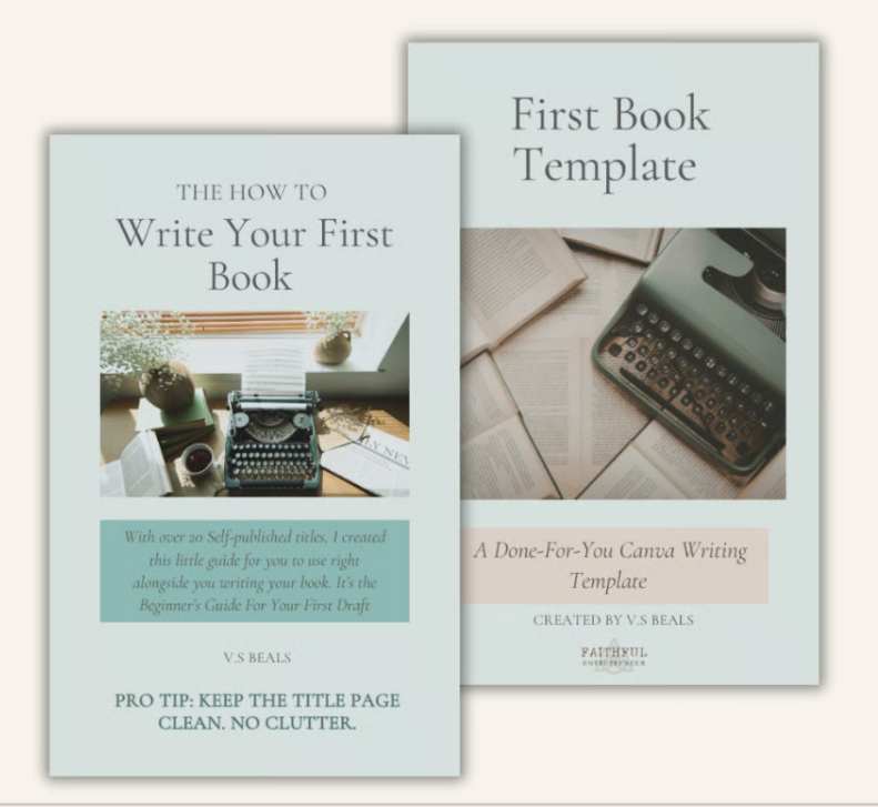 Write your first book