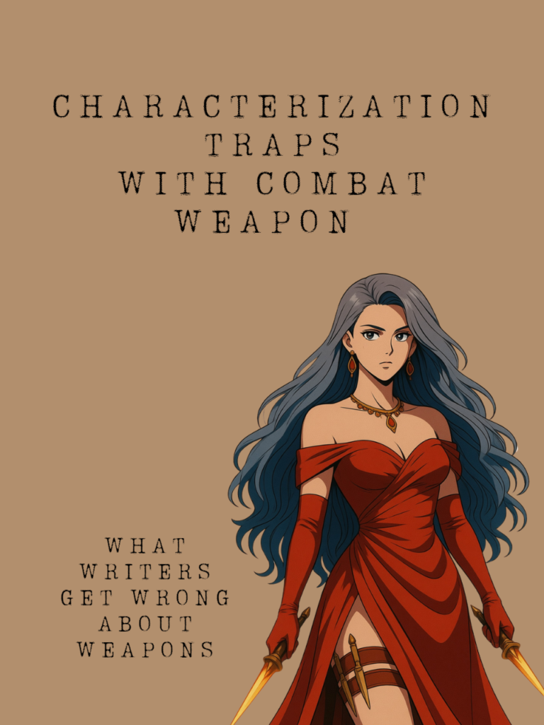 Characterisation Traps: Don’t Make These Mistakes Writing Your Characters and Weapons